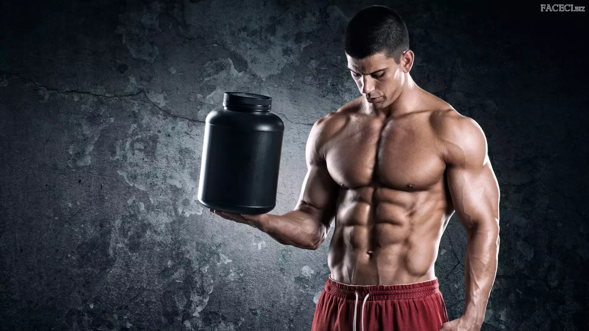 Mężczyzna, Kulturysta, Mięśnie