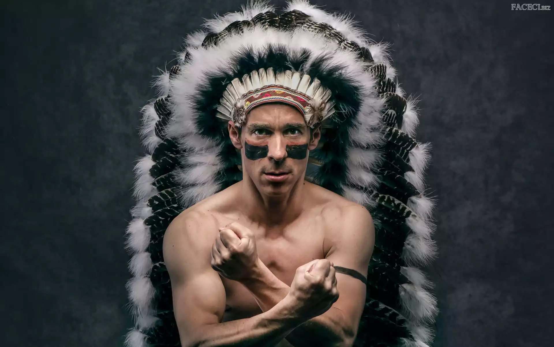 Mężczyzna, Pióropusz